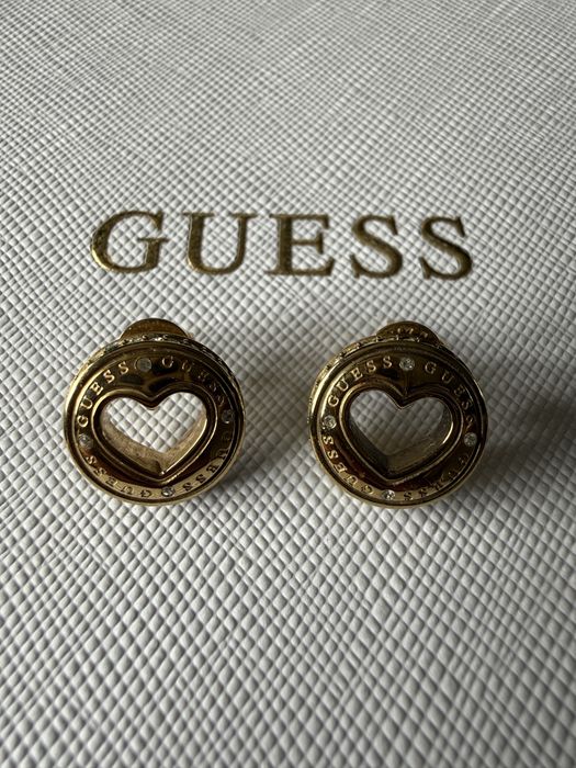 Kolczyki guess rolling heart