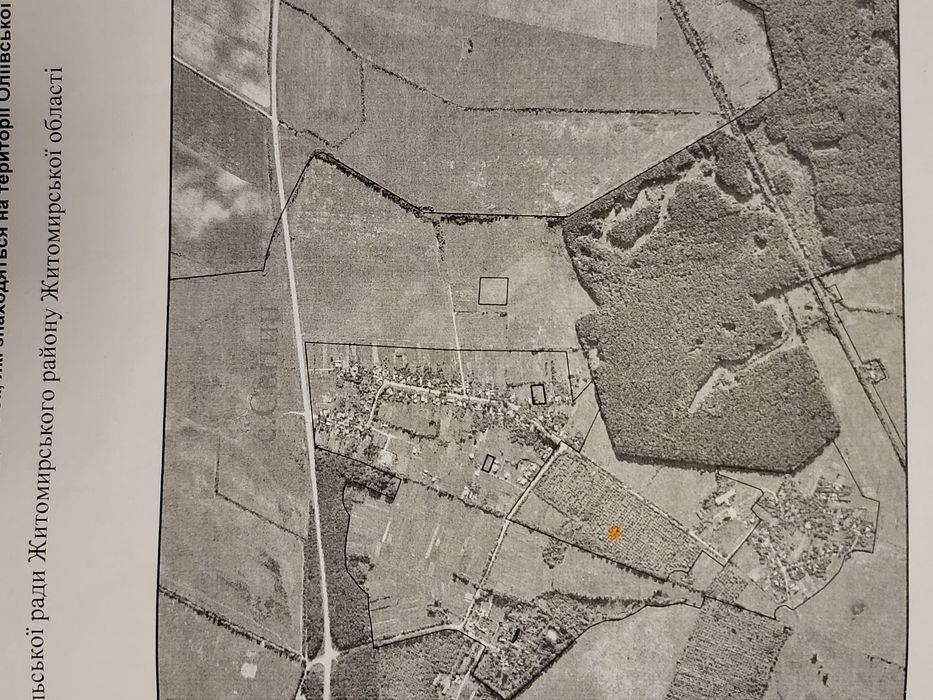 Земельна ділянка с. Світин