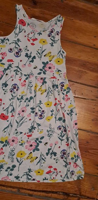 Vestido florido H&M 10 aanos
