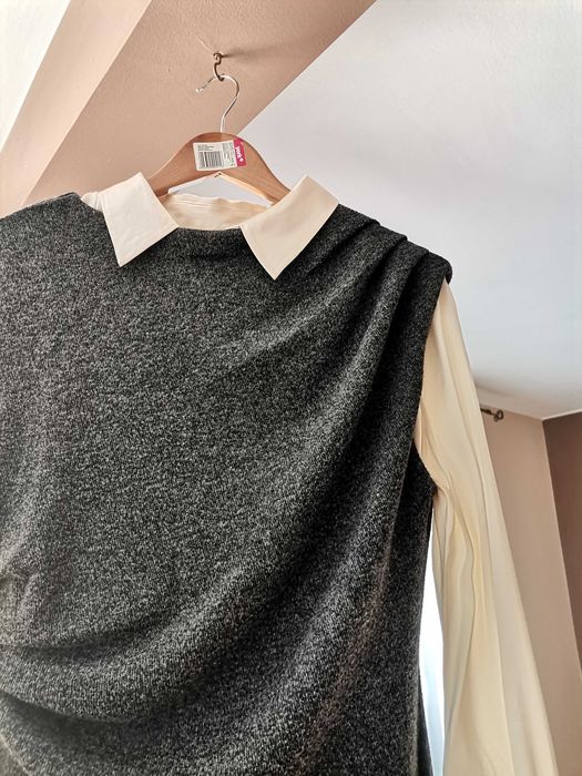 Sukienka H&M  Melanż Biurowa