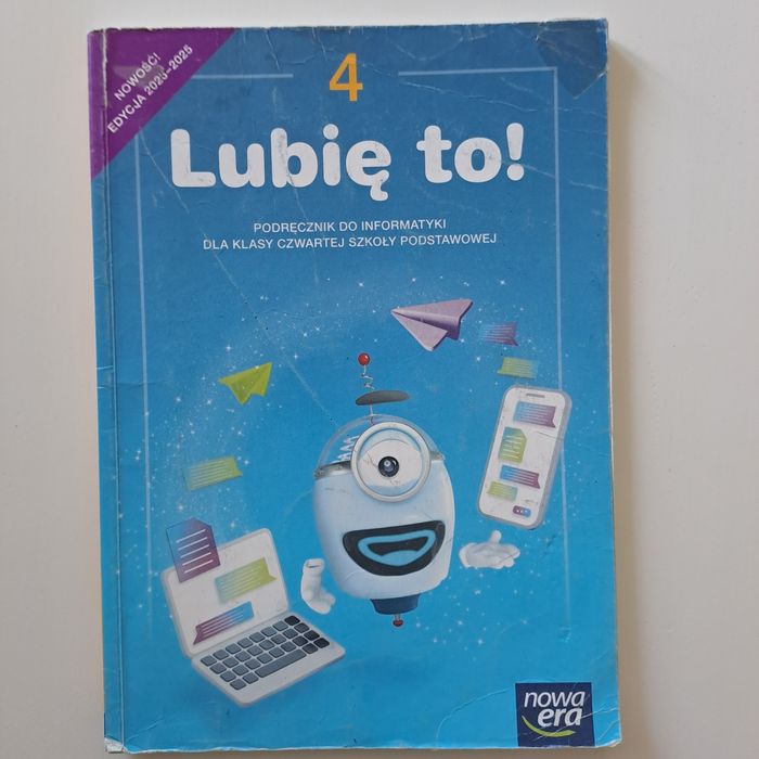 Lubię to! Podręcznik do informatyki, klasa 4,Nowa era.