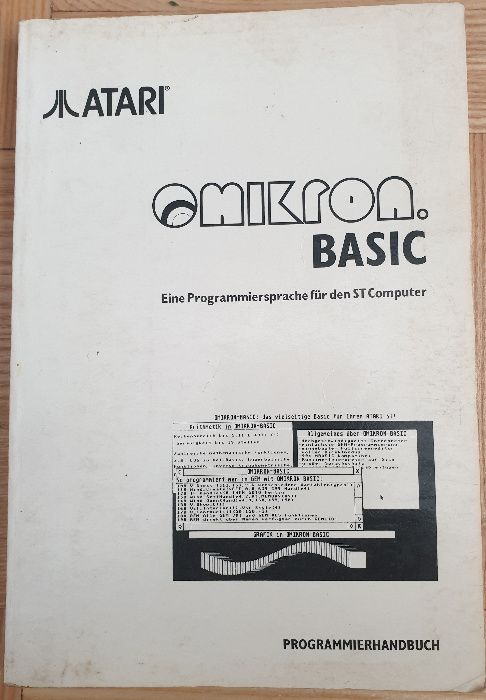 Książka do programowania w Omikron Basic dla Atari