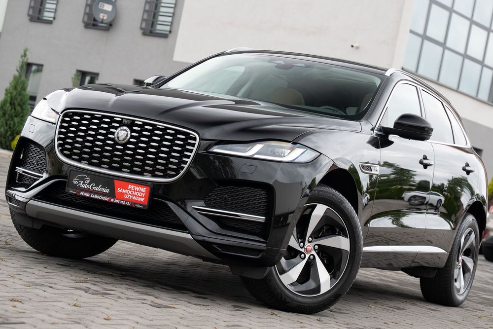 Jaguar F-Pace Perfekcyjny D165PS AWD Skóra Beżowa Panorama Kamera 360 MAX