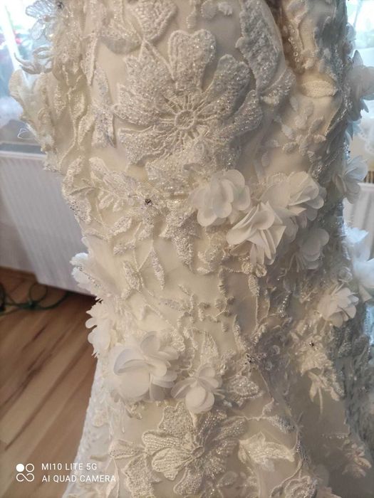 Suknia ślubna "księżniczka" Mona Lissa - rozm. 34/ XS