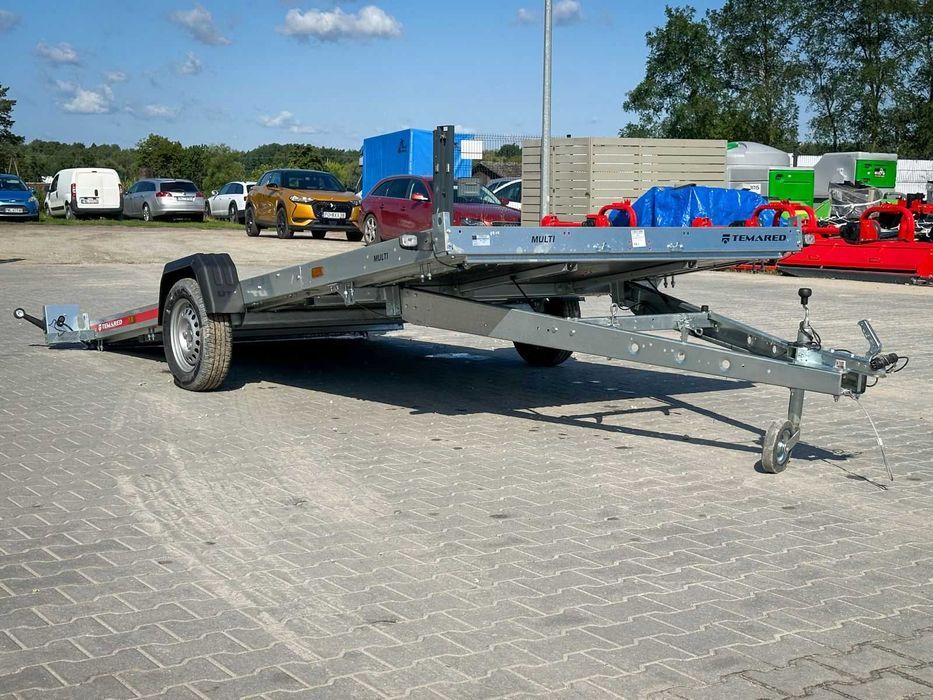 Przyczepa platforma 401x184 cm TEMARED Multitransporter 4018 dmc 750kg