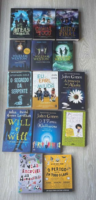 Livros juvenis (ler descrição)