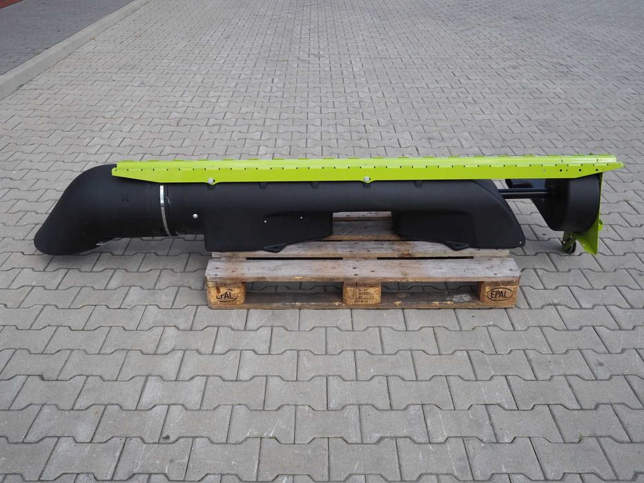 Odsysanie kurzu, podajnik pochyły, Claas Lexion C84, C86