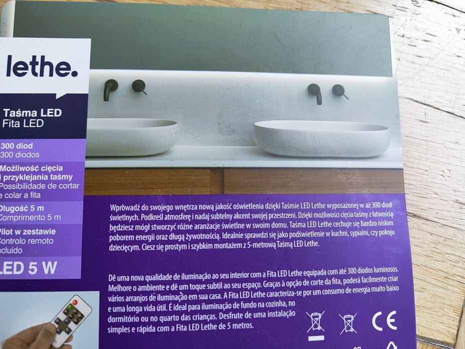 Taśma LED 5 m 300 diod