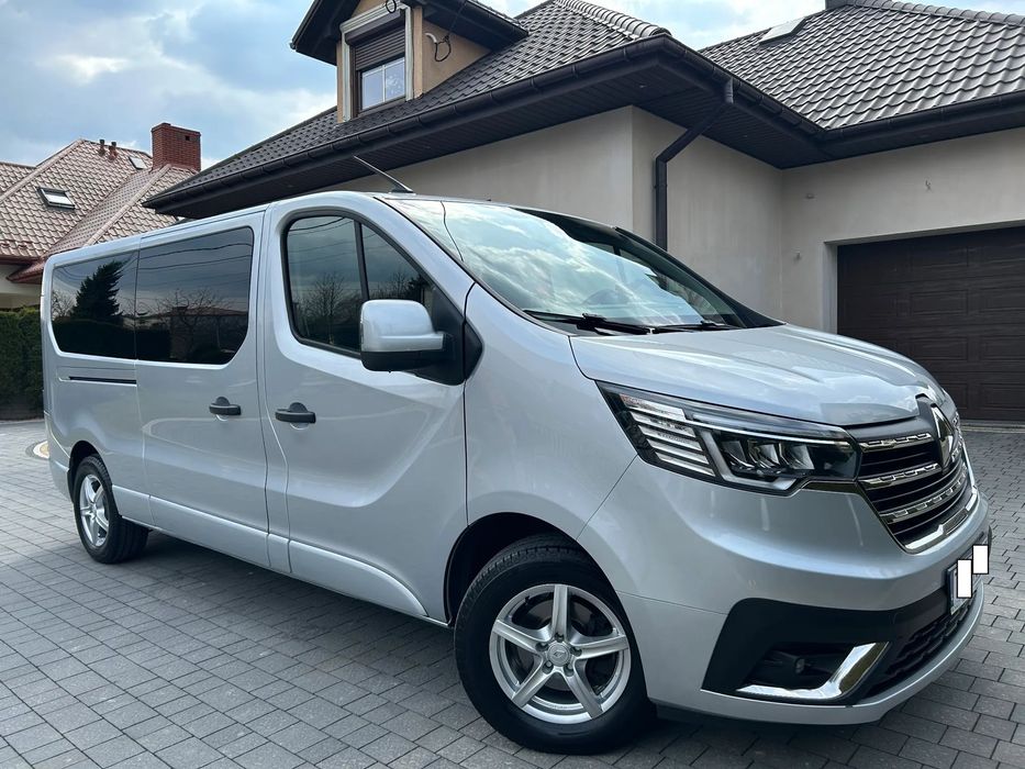 Renault Trafic LONG*2.0DCI*150KM*9-os*2xKlima*Nawiewy*Tempomat*Salon PL*F-VAT 23%