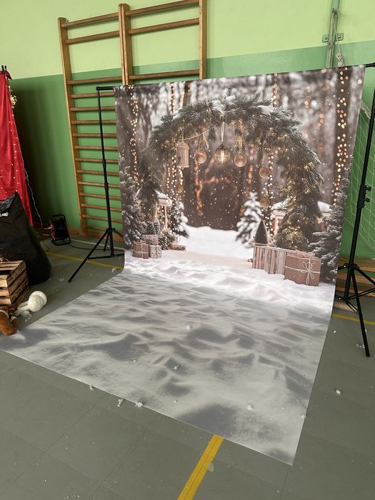 NOWE Tlo fotograficzne swiateczne 370cm
