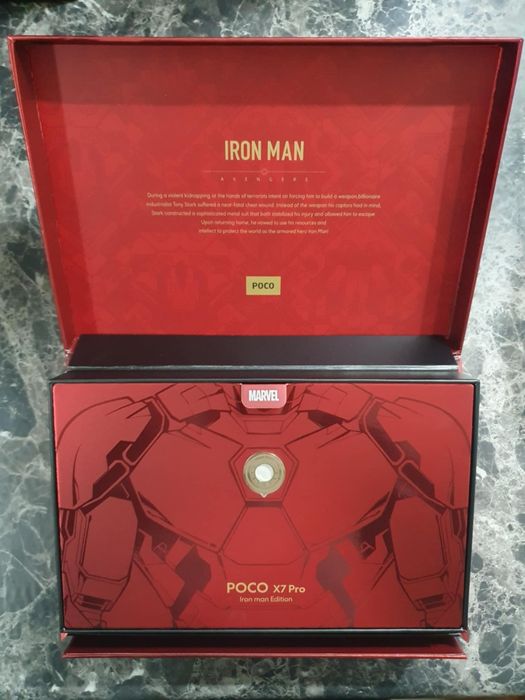 LIMITOWANA EDYCJA! POCO X7 Pro Iron Man Edition 12/512GB | Kpl. Zestaw
