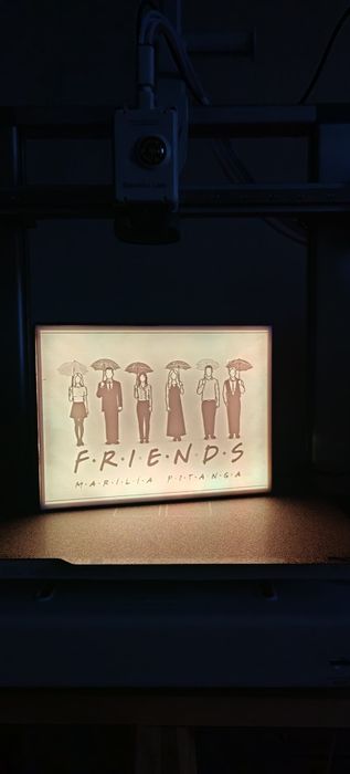 Luminária personalizada.
