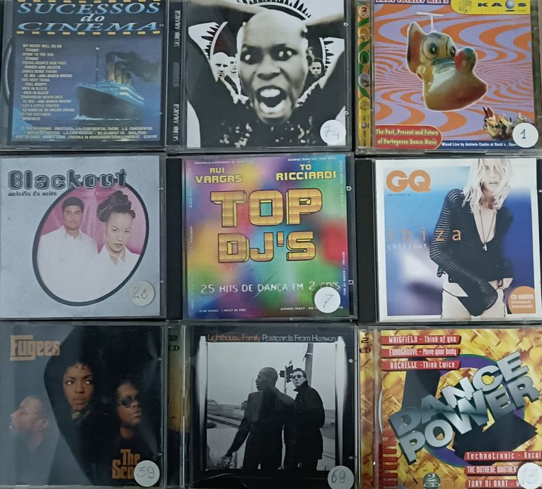 Coleção de CD musica