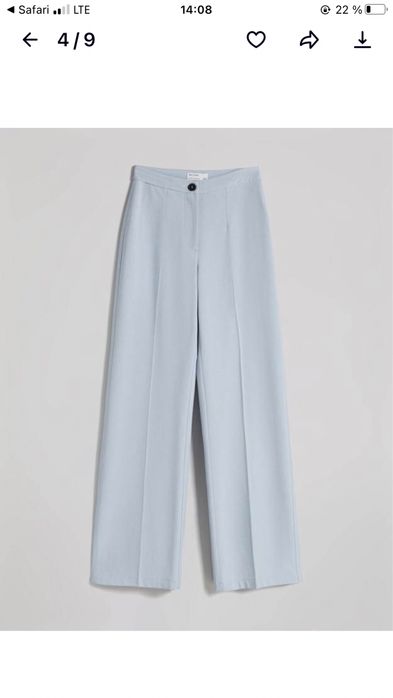 брюки палаццо bershka