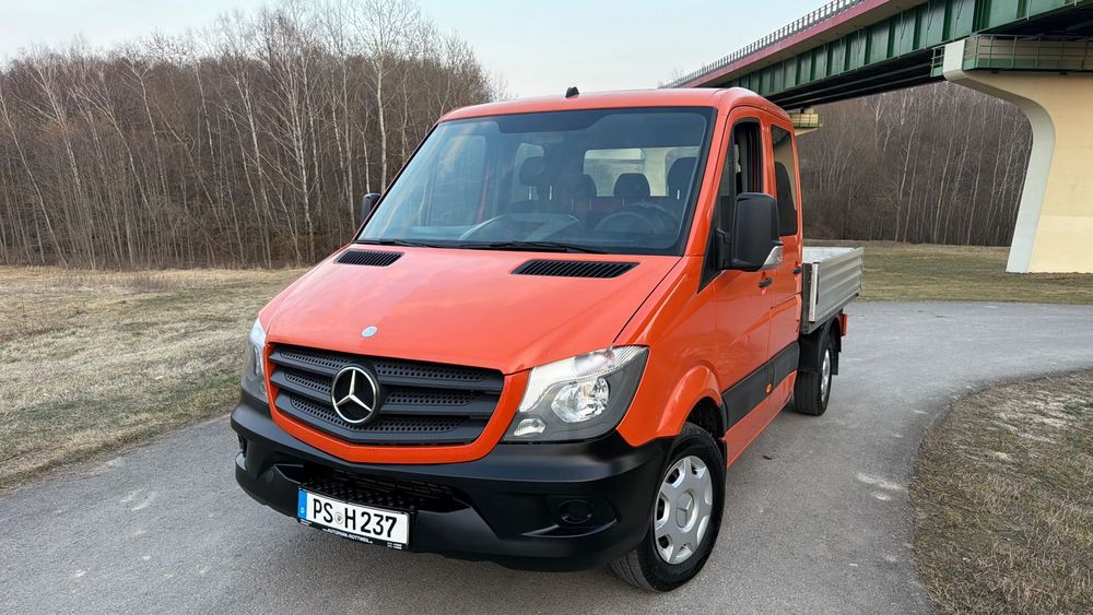 Mercedes-Benz Sprinter  100.% Oryginał Przebieg 6 Osobwy Paka z Niemiec