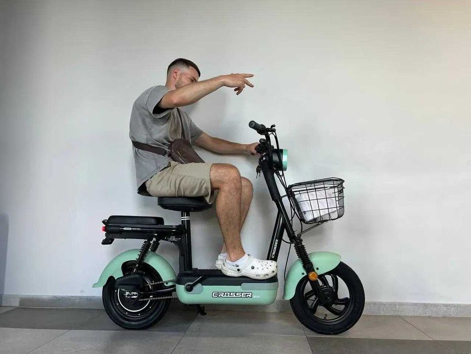 Електровелосипед Crosser Mini 48V 12AH 450W/ Mini LFP 450W "48V 15Ah(2026р.)