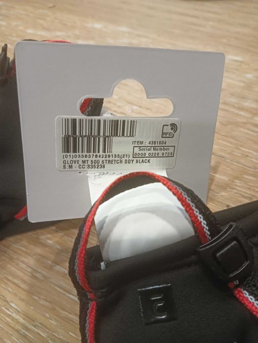 Nowe rękawiczki decathlon soft shell MT-500 forclaz M