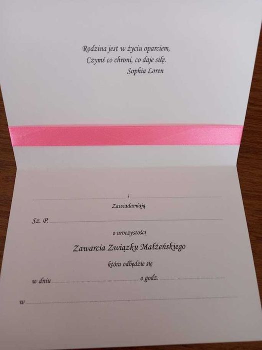 Zawiadomienie o ślubie zawiadomienia ślubne