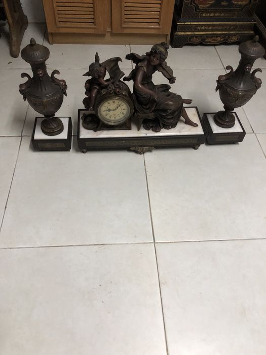 Relogio antigo a funcionar