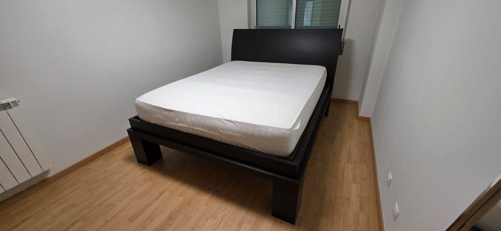 Cama Madeira Lei Brasil tamanho Queen