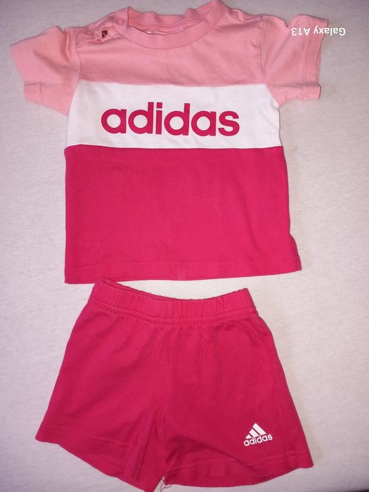 Komplet adidas dla dziewczynki Rozmiar 74 cm