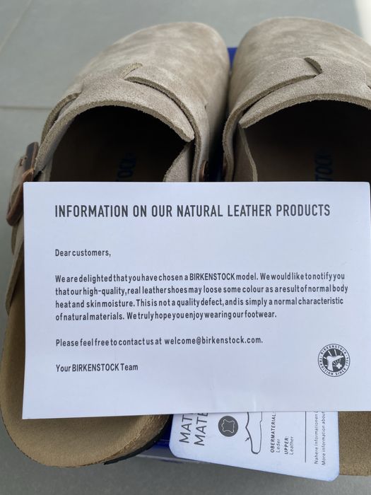 Birkenstock Boston Tamanho 43
