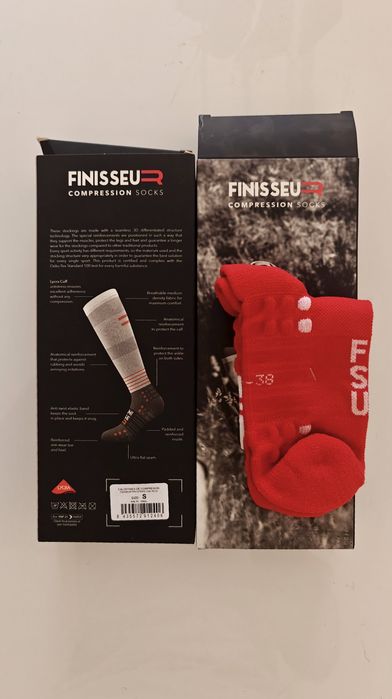 Meias Compressão Running Finesseur Pro