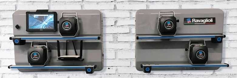 Geometria do kół CCD Ravaglioli TD2.0 WiFi 3P podnośnik dwukolumnowy