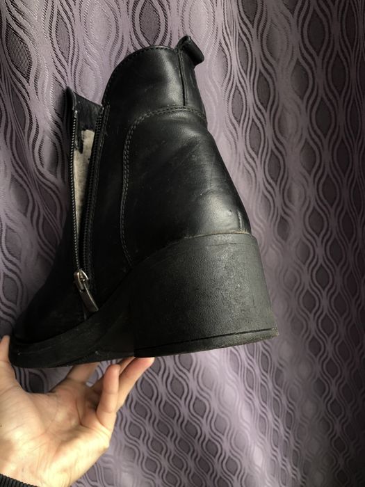 Ботинки осінь зима шкіряні Respect