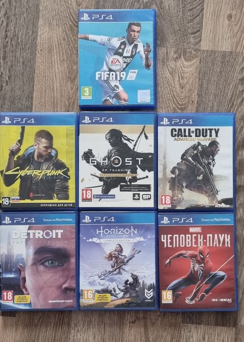 Продам ігри на PS4