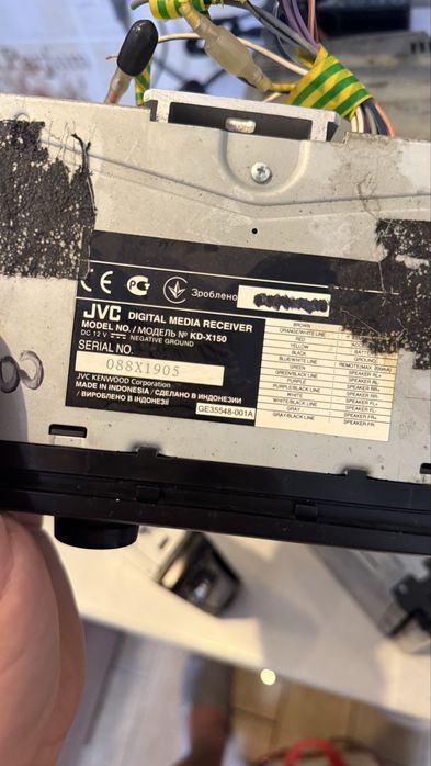 Автомагнитафон JVC kf-x50bt/kd-x163