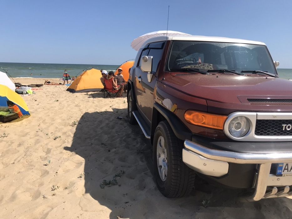 Защита бамперов для Toyota FJ Cruiser