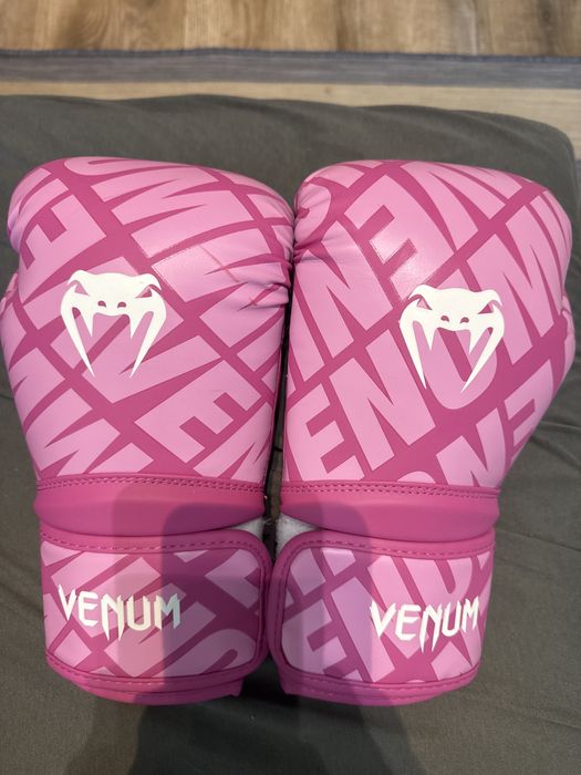 Rękawice bokserskie Venum Contender 1.5 XT 3D Boxing candy pink/white         10 oz