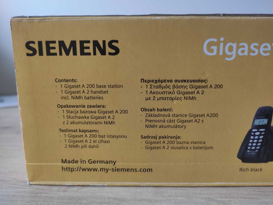Telefon stacjonarny Simens Gigaset A200