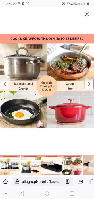 (Super Promocja) Nowa kuchenka elektryczna/ Cookbuddy / Klarste