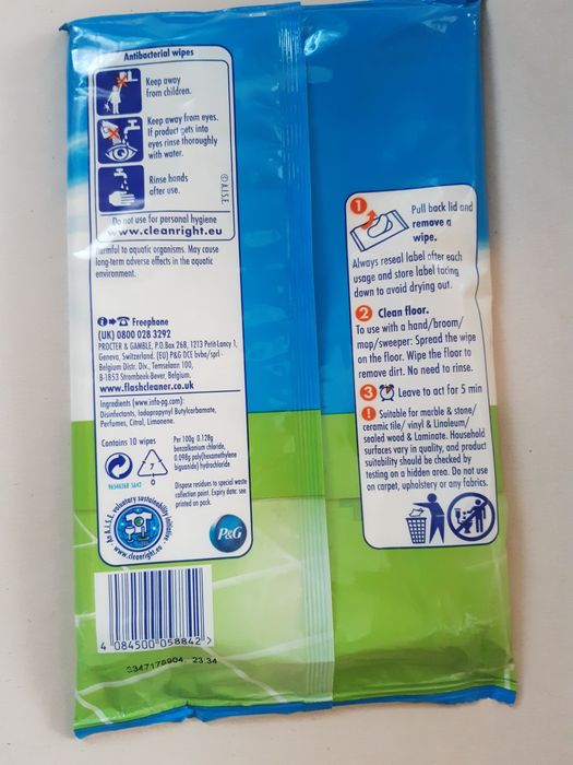 Салфетки для уборки Procter & Gamble Flash