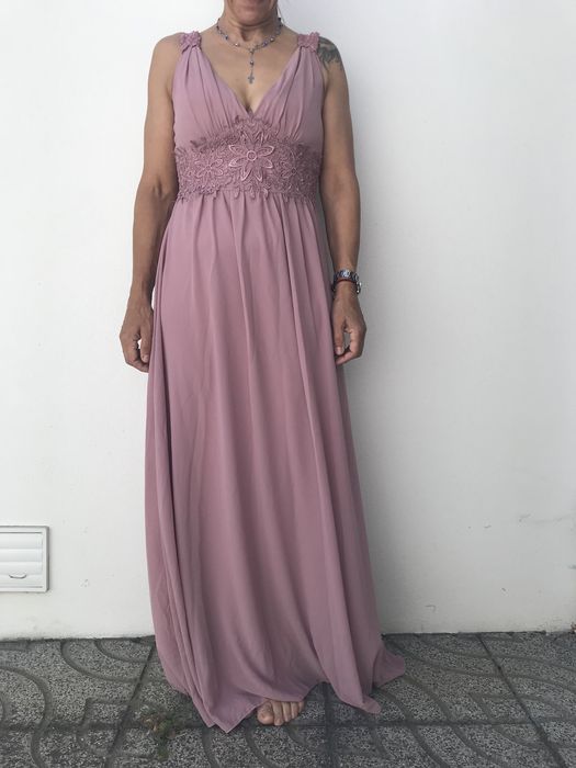 Vestido comprido casamento / cerimónia / festa