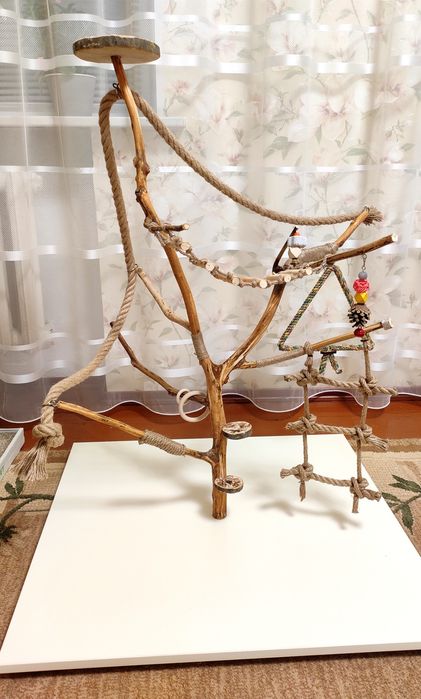 Стенд присада для папуг