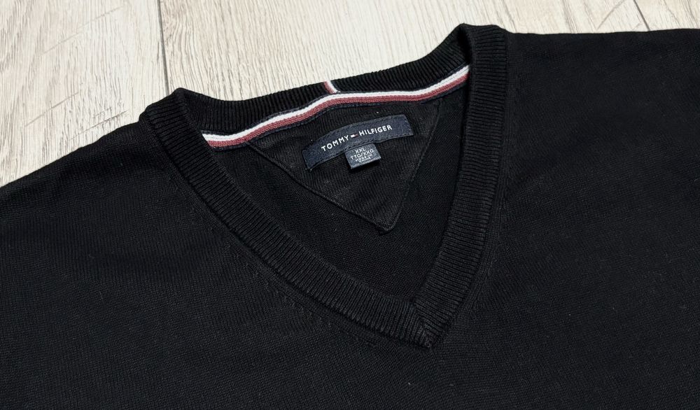 TOMMY HILFIGER Sweter Męski roz. XXL