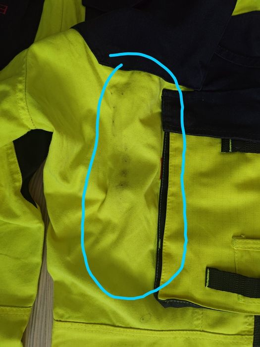Snickers ProtecWork 100 spodnie robocze multi norm trudnopalne antystatyczne hi-vis