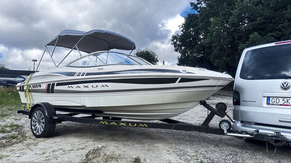 Lodz motorea Maxum 1800 sr 3.0 merceuiser piekny satn zadbana bez wkla