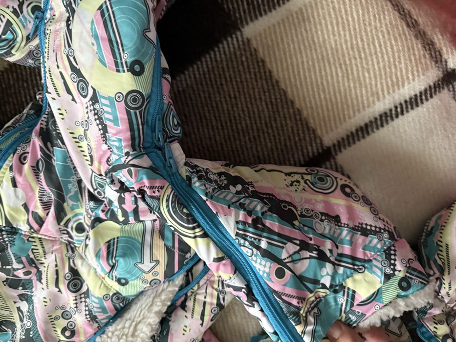 Зимовий дитячий комбінезон