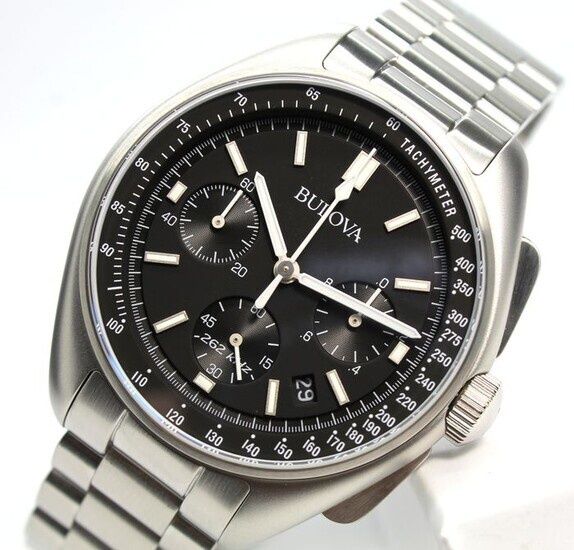 *NOVO* Bulova 96B258 Lunar Pilot Edición Especial Cronógrafo (45mm)