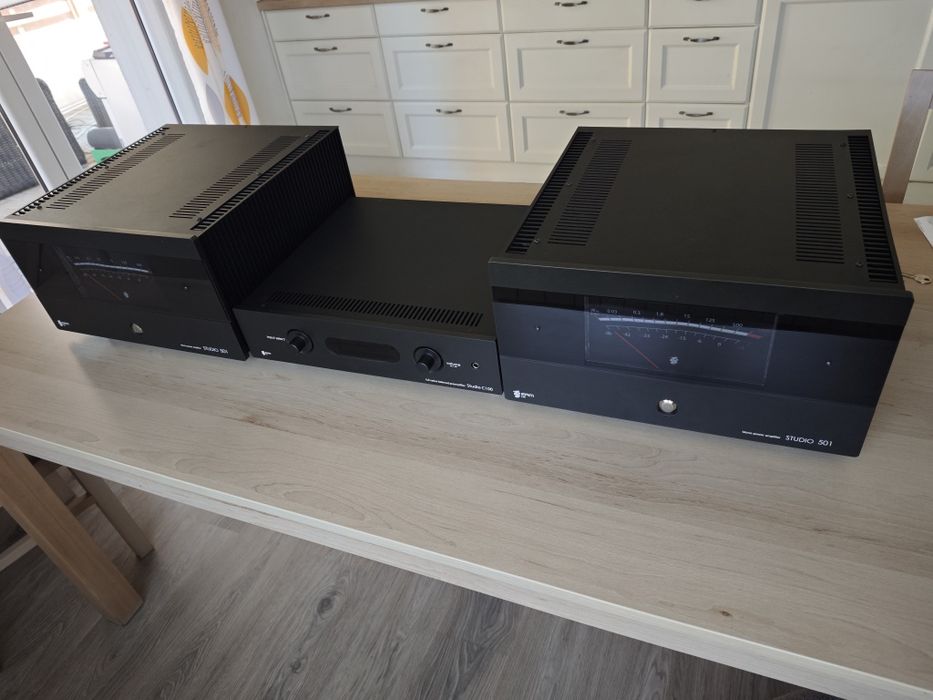 Eam Lab Studio 501  limited edition i przedwzmacniacz C 100