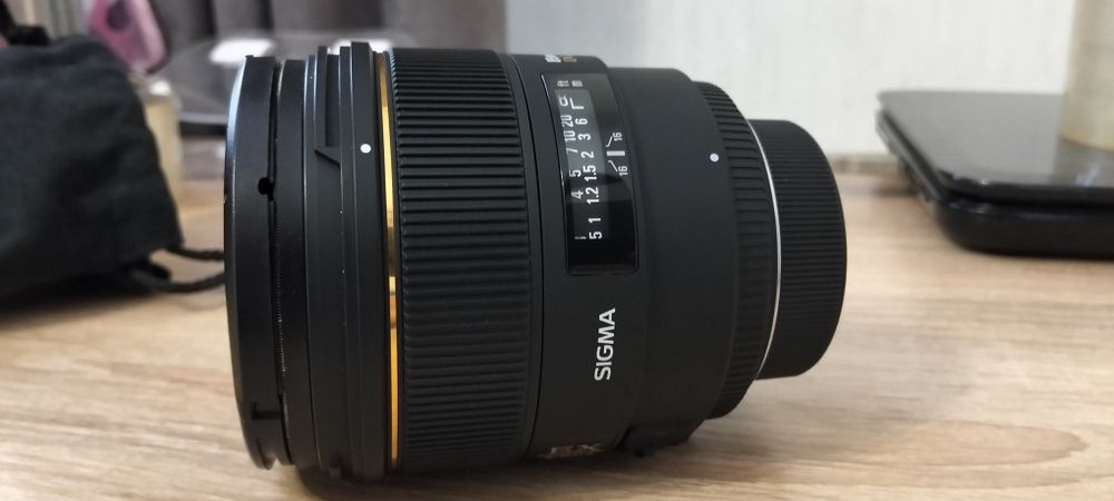 Об'єктив Sigma 85 mm 1-1,4DG HSM Nikon