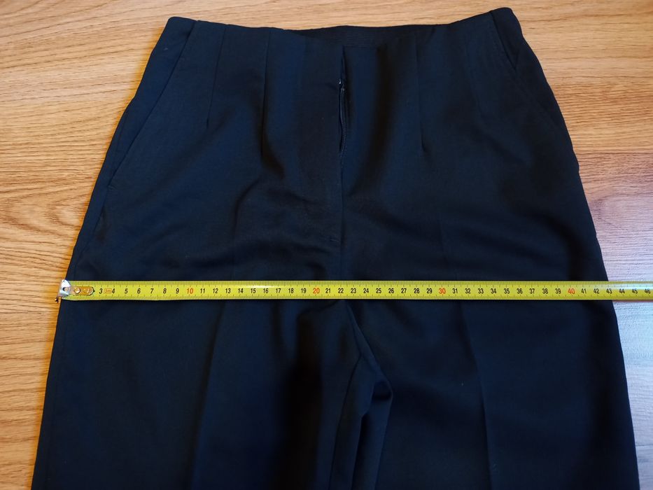 Spodnie eleganckie prosta nogawka garniturowe H&M 34