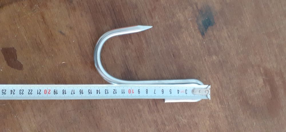 Vendo estes ganchos em inox