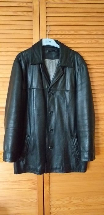 Marynarka - kurtka skórzana męska M