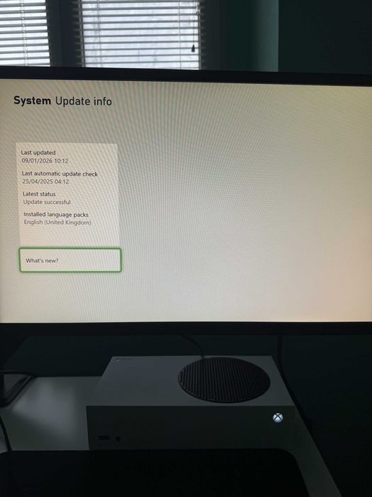 Ігрова приставка Microsoft Xbox Series S