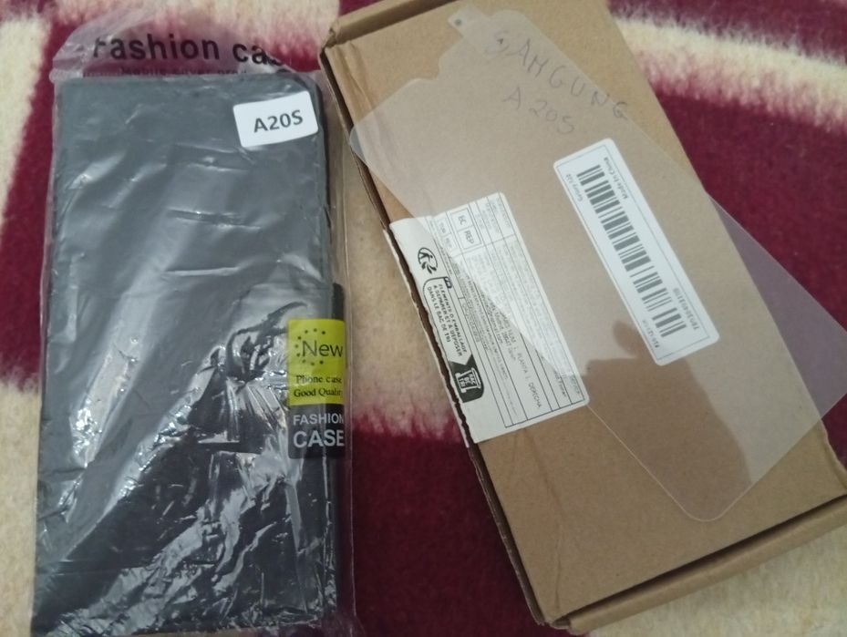 Capa de telemóvel Samsung A20s e película